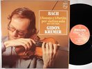 GIDON KREMER Bach Complete Solo Violin Sonatas, Partitas PHILIPS 3 LPs 6769053