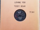 Elvis Presley 78 rpm Rare South Africa RCA 71.161Loving You Teddy Bear 1956