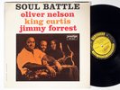 OLIVER NELSON, KING CURTIS, JIMMY FORREST: SOUL BATTLE prestige LP / MONO DG RVG