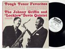 JOHNNY GRIFFIN & LOCKJAW DAVIS: TOUGH TENOR FAVORITES jazzland LP / MONO PROMO