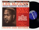 LES McCANN: IN NEW YORK pacific jazz LP / blue mitchell STEREO unplayed NM