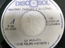 LA MULATA  -MAXIMO JIMENEZ Y SU CONJUNTO-   