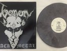 VENOM BLACK METAL GREY MARBLE VINYL LP NEAT 1005 A/B VERY RARE 80’S ROCK NWOBHM