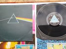 PINK FLOYD DARK SIDE OF THE MOON 1973 UK SOLID BLUE A2 B2, posters+stickers EX