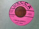 ROCKABILLY-AUTRY INMAN-DECCA 29936-IT WOULD BE A DOGGONE LIE/BE BOP BABY promo