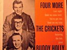 50s Rockabilly EP Buddy Holly The Crickets - Four More - Rock & Roll