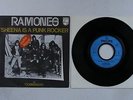 Ramones Sheena Is A Punk Rocker F 7in 1977 Rare France Diff PS + Promostamp Punk