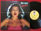 ACCEPT   BREAKER (1981) PROMO NM LP HEAVY METAL   PASSPORT PB 6010