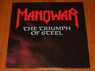 MANOWAR THE TRIUMPH OF STEEL 2x LP *RARE* 1st PRESS VINYL GERMANY 1992 ORIGINAL