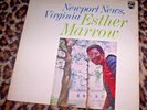 ESTHER MORROW   NEWPORT NEWS, VIRGINIA. Jazz. Orig 1969 vinyl LP. M/EX.