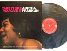 Aretha Franklin - Take It Like You Give It - SEALED 1967 Stereo Promo CS 9429