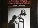 HENRI CHEDORGE Chants sacrés des Celtes antiques French LP Folk Avant-Garde