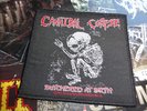 Ultra RaR Cannibal Corpse  Woven Patch 1992 Blue Grape Death Metal Deicide