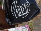 Stiff Records Promo Large Heavy Duty PVC Bag,Elvis Costello,Ian Dury,The Damned,