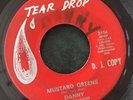 DANNY & THE TEJANOS Mustard Greens 45 on Tear Drop 3164 Texas Latin funk HEAR