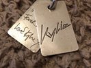 Kylie Minogue Fever Tour 2002  & SCARCE Dog Tag * HARD TO FIND *