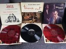 3 1950s Dave Brubeck Quartet LPs - Time Out  + 2 Red Vinyls on US Fantasy label