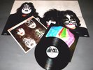 KISS DYNASTY LP PROMO GOLD STAMP WITH POSTER OOP RARE NM & KISS DESTROYER BLUE