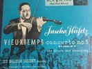 Jascha Heifetz Vieuxtemps Concerto No 5 In A Minor OP 37 RCA  DM 1240 ALBUM 1948