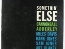 Cannonball Adderley - Somethin' Else LP - Blue Note Mono DG RVG Ear 47 W 63rd