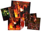 The Crown - HELL IS HERE ltd red/black marbled vinyl LP album + poster /200 NEW