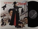 ZORRO OST Alain Delon SEVEN SEAS LP NM japan w/insert