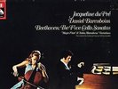 SLS 5042 - DU PRE - BEETHOVEN COMPLETE CELLO / PIANO SONATAS - BARENBOIM 3LP NM
