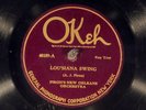 78 RPM - Piron's New Orleans Orchestra, Okeh 40189, EE- / E- Jazz