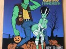 HOW TO MAKE A MONSTER  - ELECTRIC FRANKENSTEIN  RARE GREEN MARBLEVINYL LP 1999