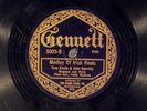 78 RPM -- Tom Ennis & John Garridy (bagpipes & violin), Gennett 5003, V+ Irish