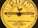 ELVIS PRESLEY Sun 217 I'm Left, Right, Gone / Baby, Let's Play House 78 VG+