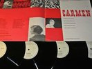 BIZET Carmen / DDR W.-German WHITE LABEL PROMO 4 LP BOX 1960 ETERNA 820172-175