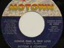 BOTTOM & COMPANY Gonna Find a True Love MOTOWN 45 northern soul 7” HEAR