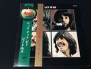 THE BEATLES LET IT BE 1974 JAPAN Vinyl LP APPLE RECORDS  AP-80189 + OBI