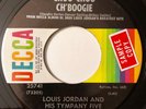 * LOUIS JORDAN Run Joe/Choo Ch'Boogie EXOTICA CALYPSO JUMP BLUES Decca 45 Hear