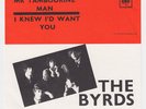 BYRDS Mr Tambourine Man RARE *M-* Sweden p/s Norway 45 garage psych folk HEAR