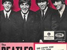 THE BEATLES 45 EP SHE LOVES YOU+PS SWEDEN RARE 1964