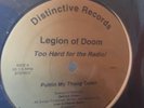 Legion Of Doom ?– Puttin My Thang Down / No More Music 12