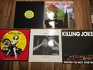 Killing Joke 5 vinyl bumsrush, money, firedance, america, eighties