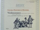 EDUARD MELKUS HANDEL COMPLETE VIOLIN SONATAS ARCHIV ED.1 SAPM STEREO 2 LP SET NM