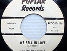 ENCHANTONES mint minus original POPLAR 45 WE FELL IN LOVE My Picture Of You PC10