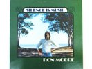 RON MOORE SILENCE IS MUSIC 1975 VINYL LP +INSERT PRIVATE XIAN FOLK PSYCH