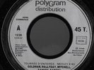 RARE 45 t hors commerce 1239 ERREUR  J HALLYDAY GOLDMAN SARDOU  resto du coeur