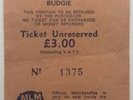 Black Sabbath Ozzy Osbourne Original Used Concert Ticket Kings Hall Stoke 1980