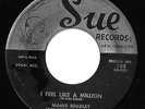 Mamie Bradley on Sue 702- I Feel Like A Million / The Patty Cake