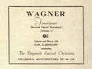 5g4.  Tannhauser - Bayreuth Festival Recordings - Columbia MM-154, 2 vol. 18 rec