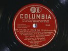 78 RPM -- Georgakopoulou & Stellakis, Columbia 7272, E+ Greek - Rebetiko
