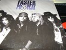 FASTER PUSSYCAT Self Titled 1987 Elektra RECORDS 60730 Hair Metal VINYL N/MINT