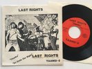 Last Rights Chunks 7” Hardcore Punk Negative FX Slapshot Minor Threat SSD DYS