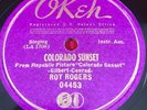 SUPER RARE  - OKEH 04453 Roy Rogers 78 RPM 1938 Pre-War  N- N  Country